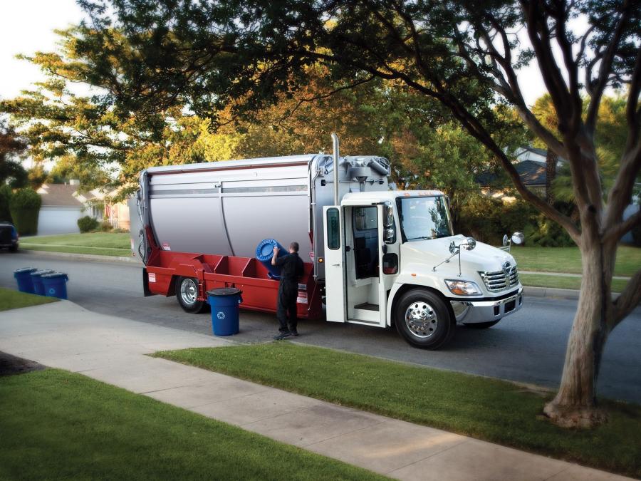  Hino 338 Refuse Truck 2007 года  (фото 1 из 1)